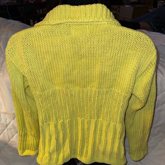 Pure Handknit Button Up Cardigan - Picture 4 of 7